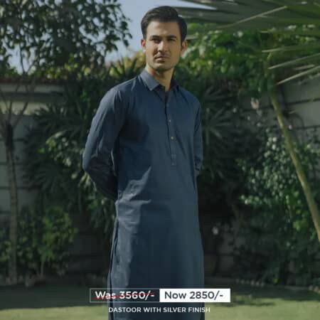 Dastoor Cotton Silver